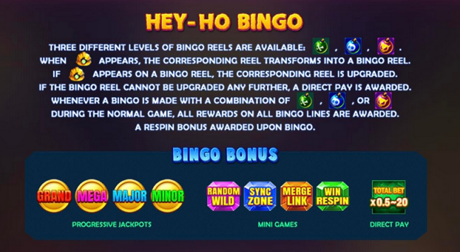 hey ho meow bingo